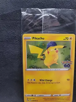 Pokemon Pikachu 28/78 Pokemon Go Promo Sealed - Image 2