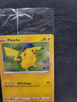 Pokemon Pikachu 28/78 Pokemon Go Promo Sealed - Image 3