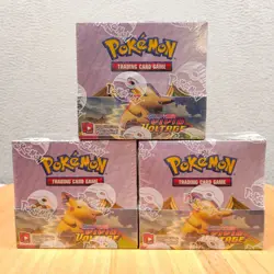 Lot of 3 Pokemon Vivid Voltage Booster Box New 108 Packs Factory Sealed 820650817496 - Image 1