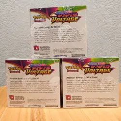 Lot of 3 Pokemon Vivid Voltage Booster Box New 108 Packs Factory Sealed 820650817496 - Image 2