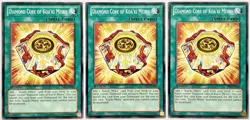 3 x PRIO-EN065 Diamond Core of Koa'ki Meiru - Common 1st Ed Near Mint YuGiOh - Image 1
