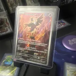 Pokemon TCG Fezandipiti 073/064 Shrouded Fable Holo Card Illustration Rare - Image 2