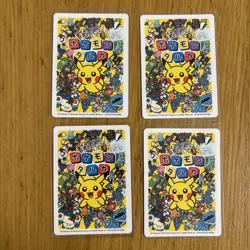 Pokemon Center Japan Takara Cards Japanese Pikachu, Snorlax, Rayquaza Magikarp - Image 2