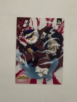 Inasa Yoarashi - No.122 - My Hero Academia Plastic Card Japanese - Image 1