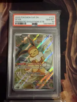 PSA 10 Graded Eevee Promo Alt Art Scarlet & Violet #173 Pokemon TCG Card - Image 1