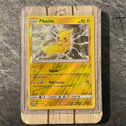 Pikachu 66/236 Reverse Holo Sun & Moon Cosmic Eclipse Pokemon Card 2019 NM - Image 1