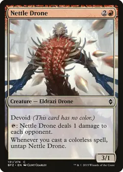 MTG Nettle Drone Battle for Zendikar 131/274 Regular Common X4 - Image 1