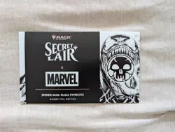 MTG Secret Lair X Marvel Spider-Man: Mana Symbiote Raised Foil Edition - Image 1