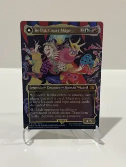 Kefka, Court Mage (Borderless) (0322) Final Fantasy Foil - Image 1