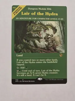 Lair Of The Hydra - Showcase - D&D Forgotten Realms - Near Mint - MTG - Image 1