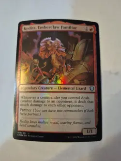 Kediss, Emberclaw Familiar Commander Legends Foil - Image 1