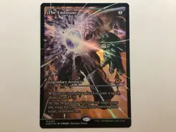 MTG Edge Of Eternities THE ENDSTONE Foil NM (0092BIN) Graded Power - Image 1