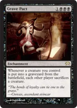 1x Grave Pact NM-Mint, English Planechase MTG Magic - Image 1