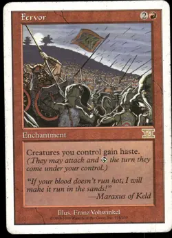 1x Fervor - Classic Sixth Edition - HP - MTG - Image 1