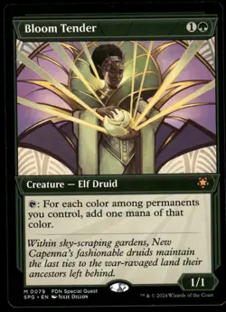 1x Bloom Tender (Showcase) - Special Guests NM - MTG - Image 1