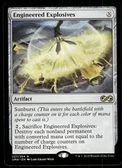 1x Engineered Explosives - Ultimate Masters - NM - MTG - Image 1