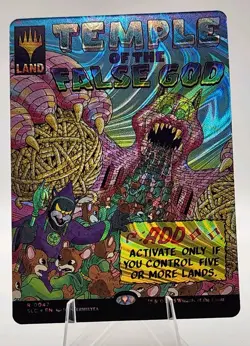 Temple of the False God - HALO FOIL - MTG Secret Lair Countdown (SLC) (0047) - Image 1