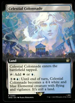 1x Celestial Colonnade (Extended Art) - Universes Beyond: Doctor Who NM - MTG - Image 1