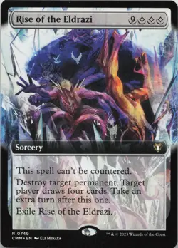 Rise of the Eldrazi (Extended Art) R Commander Masters 749 - LP MTG - Image 1