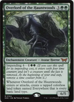 Overlord of the Hauntwoods M Duskmourn: House of Horror 194 - LP MTG - Image 1