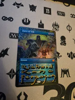 SIGNED FORCE OF WILL (BORDERLESS) FOIL - Image 3