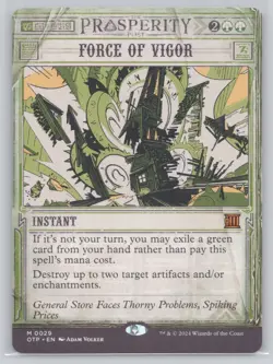 Force of Vigor Normal M Outlaws of Thunder Junction: Breaking News 29 NM - Image 1