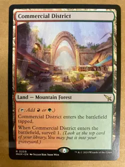MTG 1x Commercial District 259 Murders at Karlov Manor Magic the Gathering x1 NM - Image 1