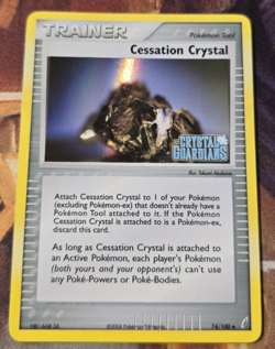 Pokemon Card - Cessation Crystal Crystal Guardians 74/100 Reverse Holo Stamped - Image 1