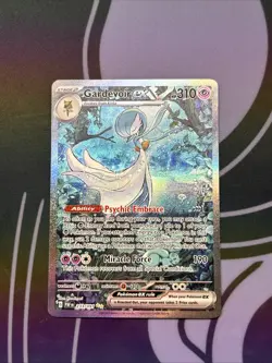 Pokemon TCG Gardevoir EX 233/091 SIR, Paldean Fates, NM Condition - Image 1