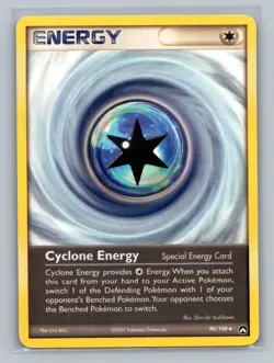 Pokemon TCG Cyclone Energy 90/108 Power Keepers Normal MP - Image 1