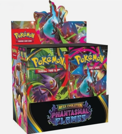 Pokemon Mega Evolution Phantasmal Flames Booster Display Box (36 Packs) PRESALE - Image 1