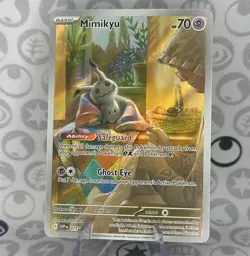 Mimikyu - SVP075 - Illustration Rare - Pokemon Black Star Promo - NM - Image 1
