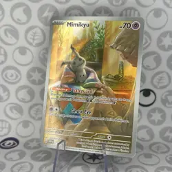 Mimikyu - SVP075 - Illustration Rare - Pokemon Black Star Promo - NM - Image 3