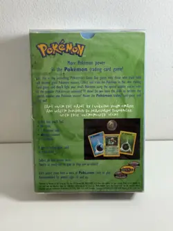 1999 WOTC Pokemon TCG Base Set Overgrowth Theme Deck Vintage FACTORY SEALED - Image 2