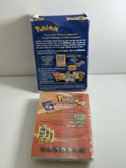 1999 Factory Pokemon Base 2 Player Starter Deck Set! Mostly Sealed! #2 - Image 2