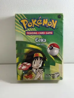 Pokemon TCG Erika Theme Deck Gym Heroes Sealed - (Wizards of The Coast 1999) - Image 1