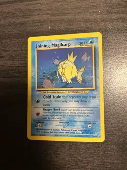 Shining Magikarp 66/64 Neo Revelation Holo Rare Vintage WOTC Pokemon - NM/M - Image 3