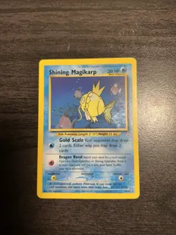 Shining Magikarp 66/64 Neo Revelation Holo Rare Vintage WOTC Pokemon - NM/M - Image 5