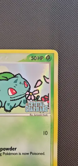 Pokemon Bulbasaur Reverse Holo Stamped 45/100 EX Crystal Guardians - Image 3