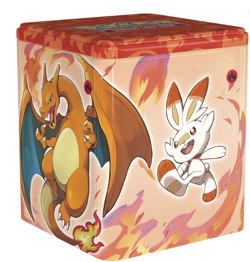 Pokemon TCG: Fire Stacking Tin - Factory Sealed From Pokemon Vending NEW - Image 1