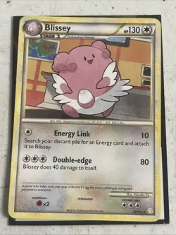 Blissey 36/123 Pokemon English HeartGold & SoulSilver Base Set 2010 - Image 1