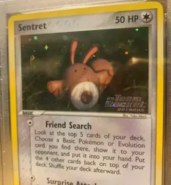 Sentret EX Team Rocket Returns Reverse Holo 75/109 PSA 9 Pokemon 2004 - Image 5