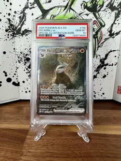 Pokemon SV Black Bolt Excadrill EX 168/086 Special Illustration Rare PSA 10 - Image 1