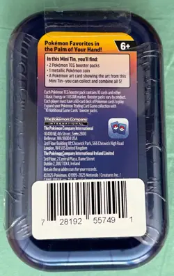 POKEMON TCG KANTO POWER DRAGONITE MINI TIN with 2 Booster Packs - Image 2