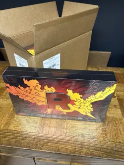 Pokemon Team Rocket Moltres ex Ultra-Premium Collection Box IN HAND!!!!! - Image 1