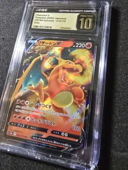 Charizard V 013/172 Holo - Pokemon (2022) VSTAR Universe CGC Pristine 10!💎💎💎 - Image 3