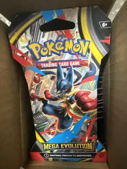 (LOT OF 23) Pokemon TCG Mega Evolution Each Art Set Sleeved Booster Packs - Image 1