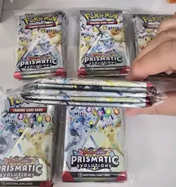 Pokemon Prismatic Evolutions Booster Pack Lot x30 Factory Sealed Loose Packs - Image 2