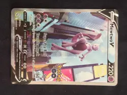 Pokemon Mewtwo V Go Alt Full Art Holo Rare 072/078 & Pikachu V 157/172 Holo - Image 5