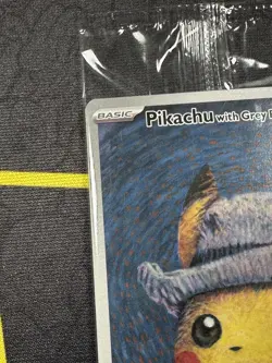 Pokemon TCG Van Gogh Pikachu with Grey Felt Hat SVP en 085 Promo Sealed - Image 3